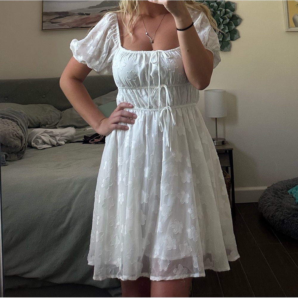 Princess Polly White Mini Dress